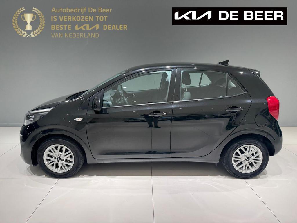 KIA Picanto 1.0 DPi 67pk 4-zits DynamicLine, Voorwielaandrijving, 12 maanden, Stof, Gebruikt