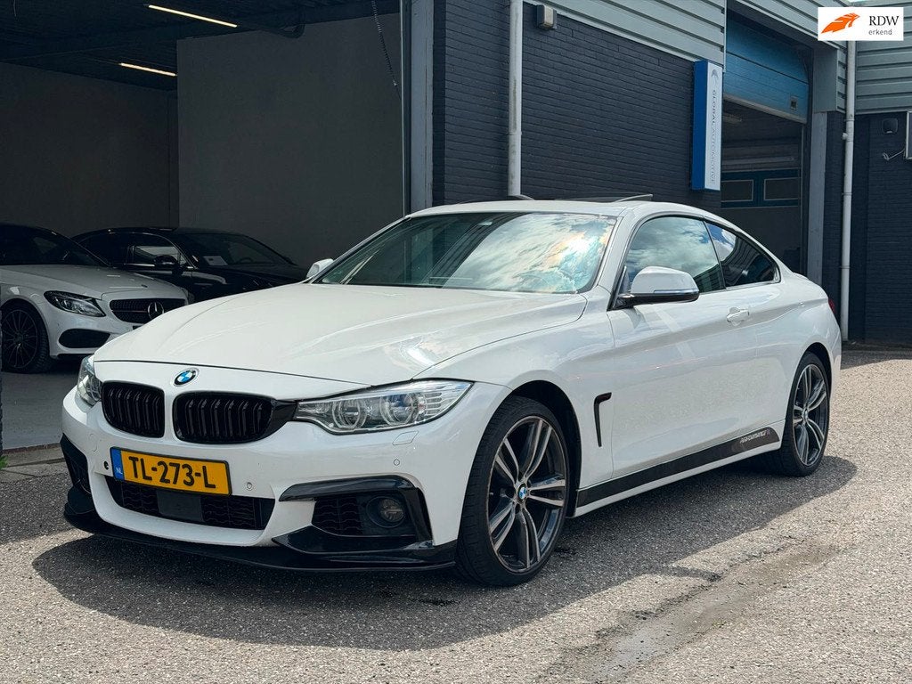 BMW 4-serie Coupé 430d xDrive High Executive 6 CILINDER - S, Automaat, Wit, Leder, Diesel