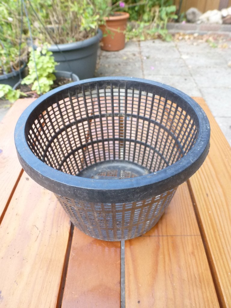Vijvermandje (rond) klein., Ophalen of Verzenden, Zo goed als nieuw, Overige typen