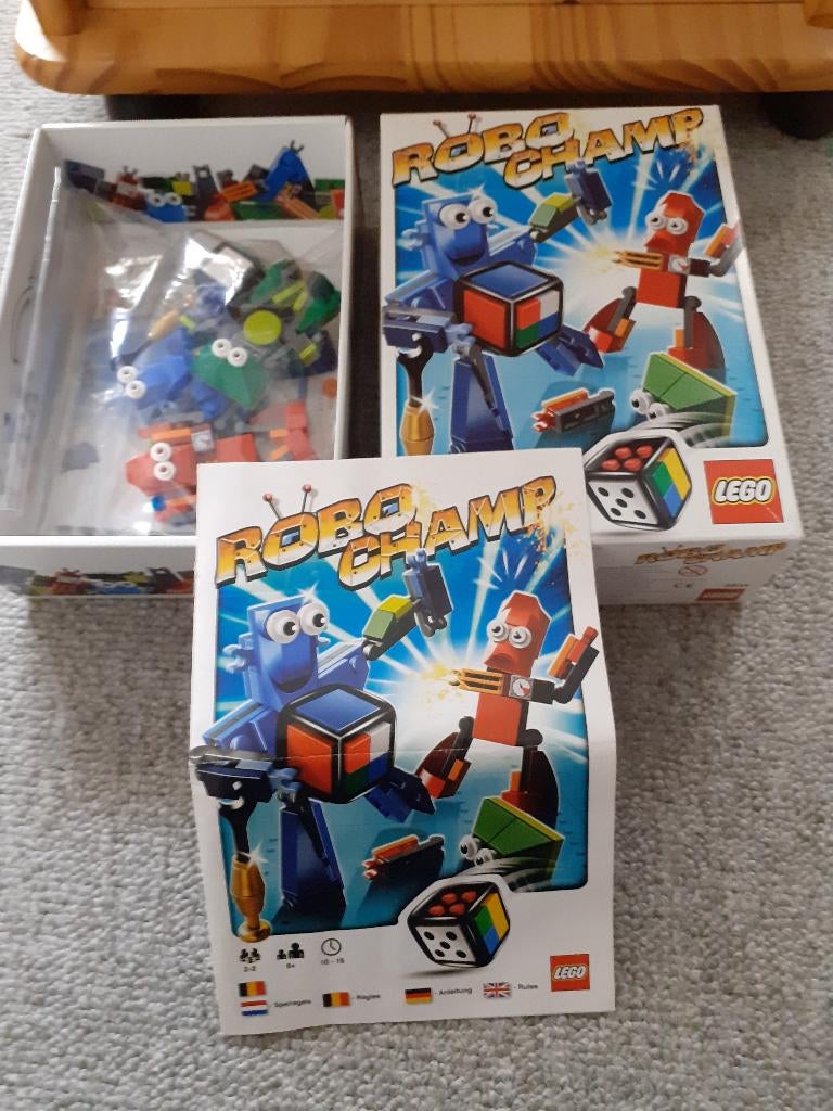Lego 3835 robochamp in doos compleet., Ophalen of Verzenden, Zo goed als nieuw, Complete set, Lego
