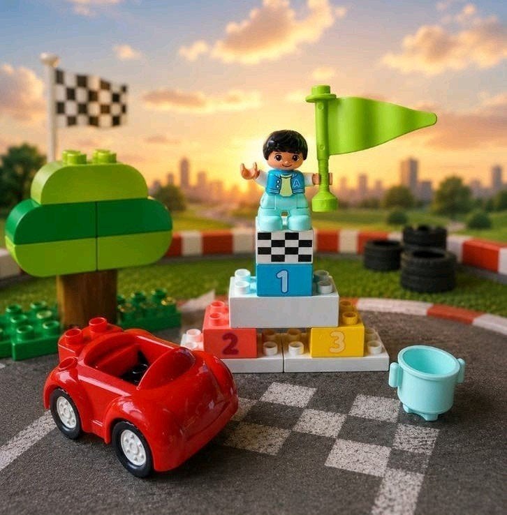 Lego duplo racer, Tickets en Kaartjes, Eén persoon, Kortingskaart