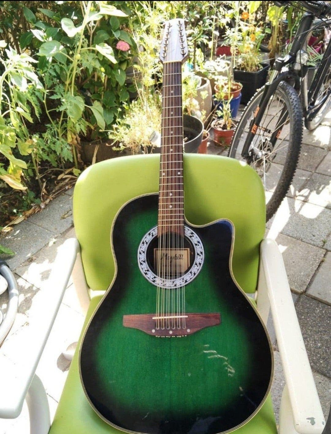 Mayfield 12 strings/semi acoustic guitar/, Ophalen of Verzenden, Western- of Steelstringgitaar