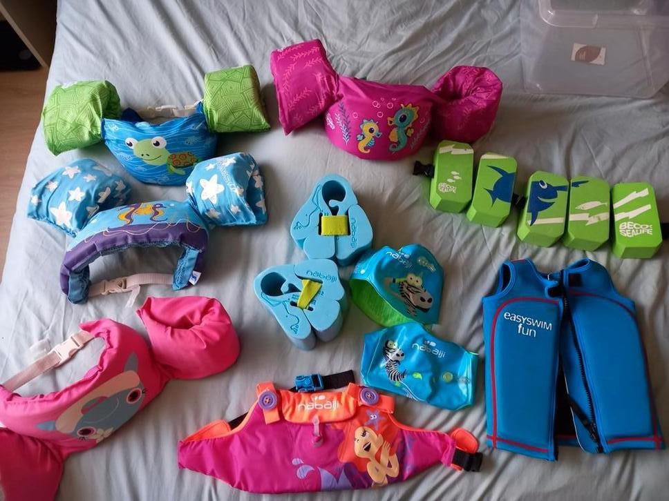 Zwem, vlinders/vestjes . P.st., Ophalen, Zo goed als nieuw, 6 jaar of ouder