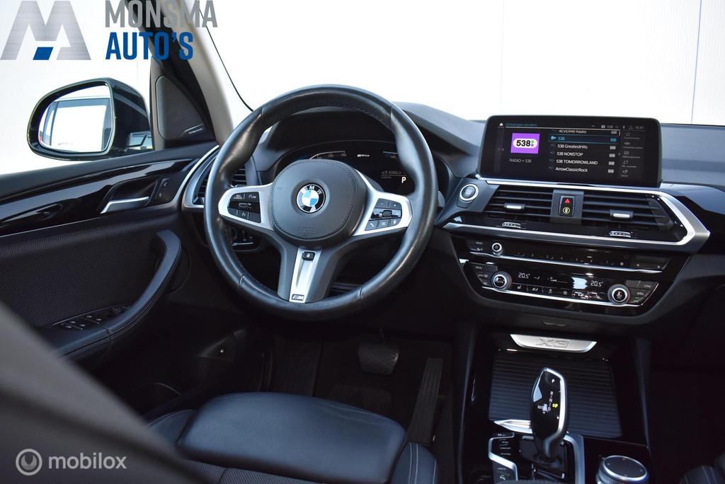 BMW X3 xDrive30e High Exe Schwarz ll ½Leder Sportstoel Live, Auto's, BMW, Automaat, 1998 cc, Gebruikt, 4 cilinders