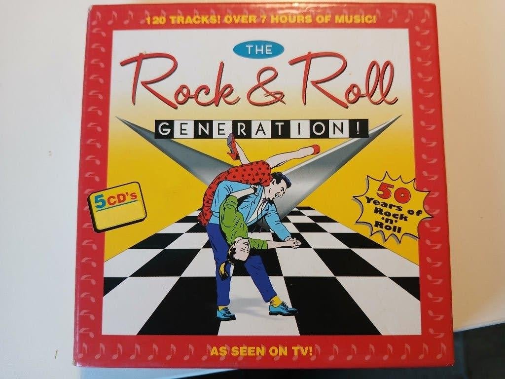 Rock 'n Roll 5 cd box, Ophalen of Verzenden, Gebruikt, Rock-'n-roll