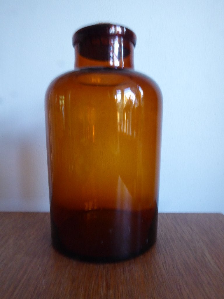 Bruine apotheekfles, Ophalen of Verzenden