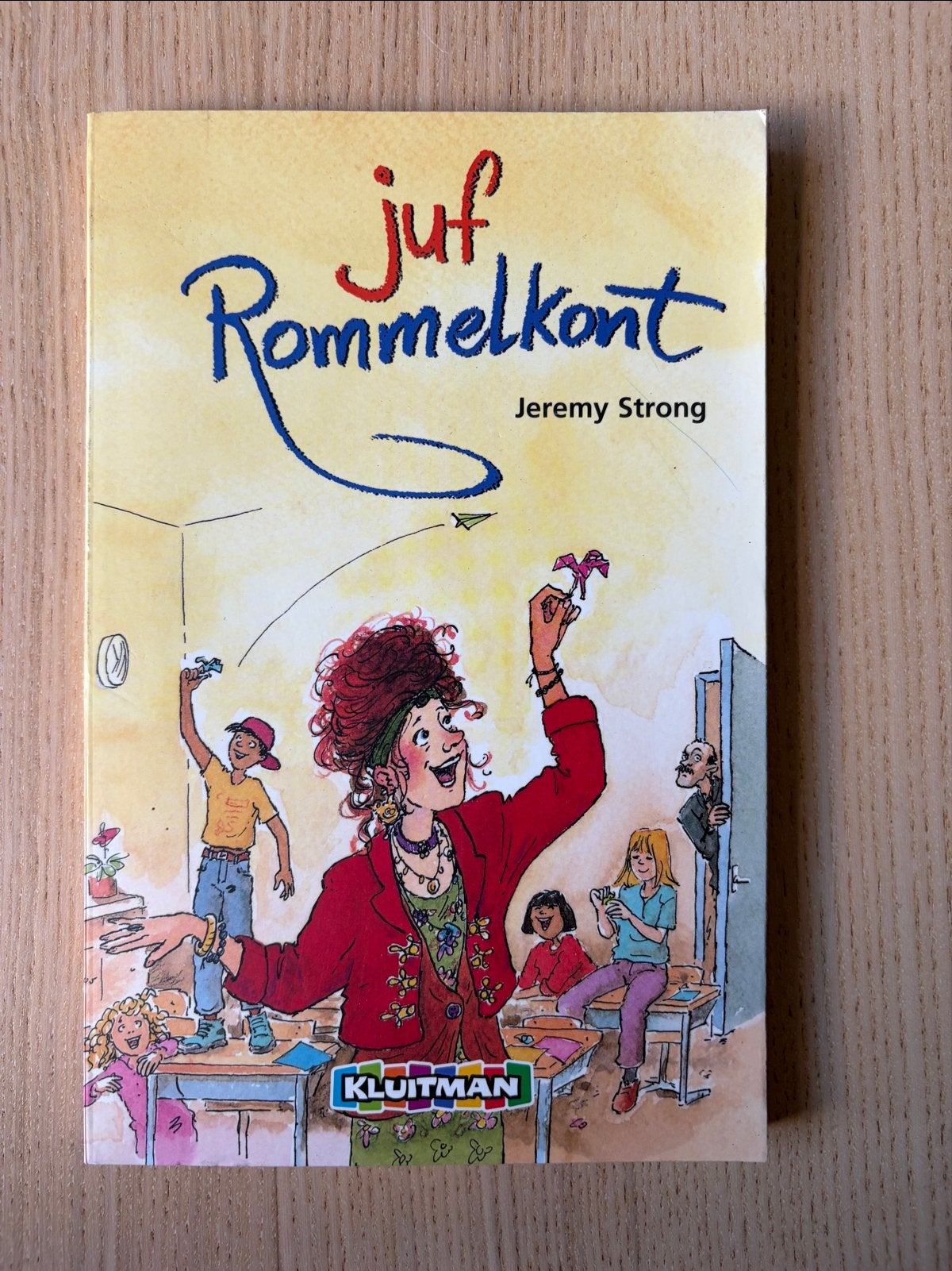 Juf Rommelkont - Jeremy Strong (Paperback), Boeken, Ophalen of Verzenden, Zo goed als nieuw, Fictie algemeen