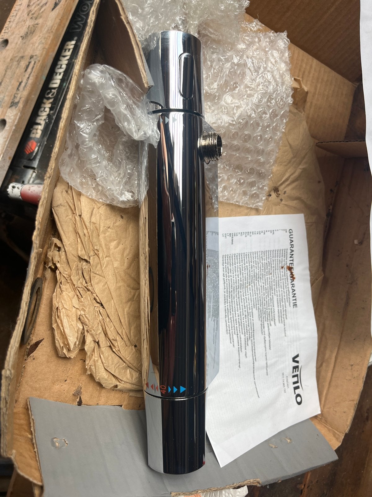 Nieuwe Venlo Nimbus Douchethermostaatkraan, Ophalen, Nieuw, Chroom, Douche