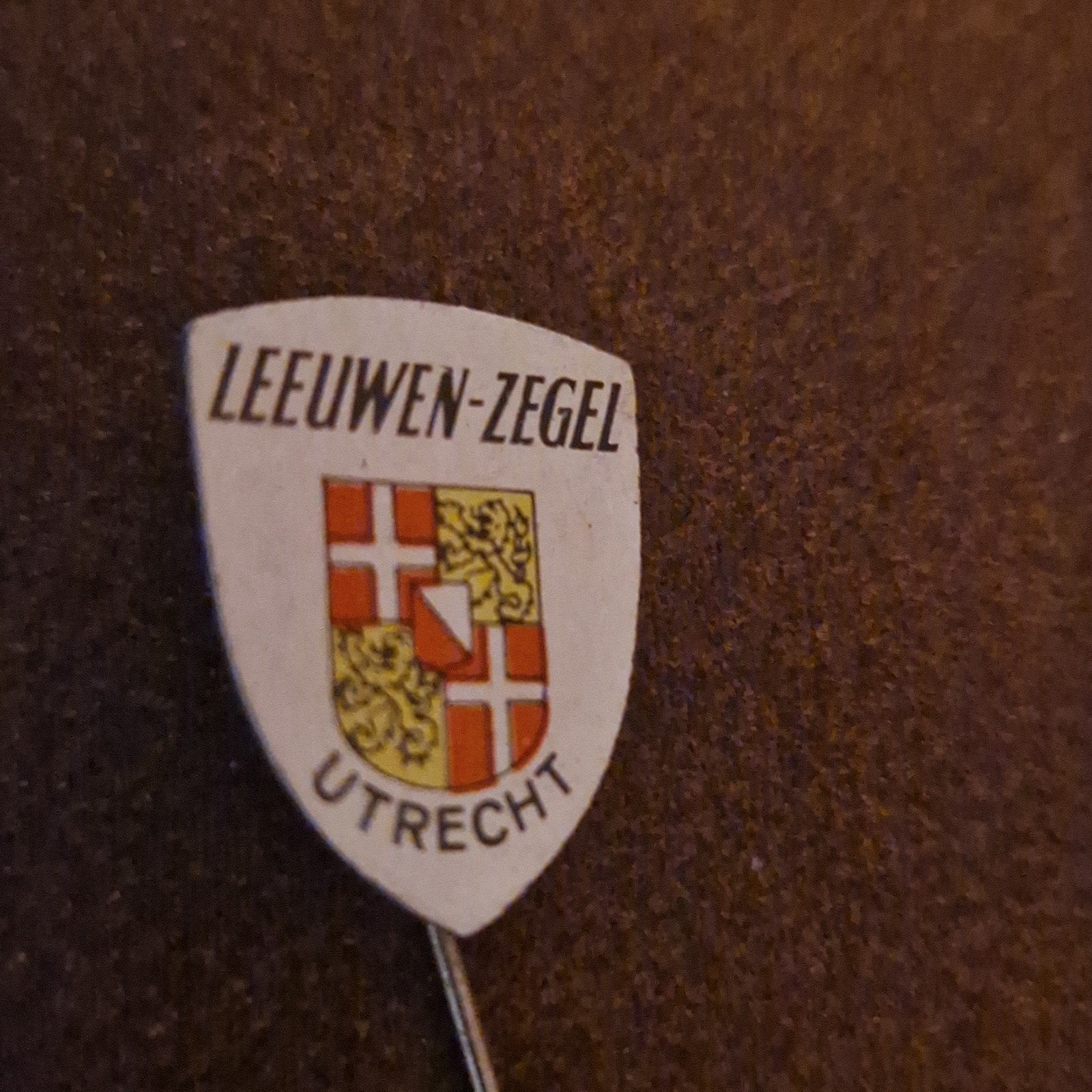 speldje Leeuwen zegel Utrecht, Ophalen of Verzenden