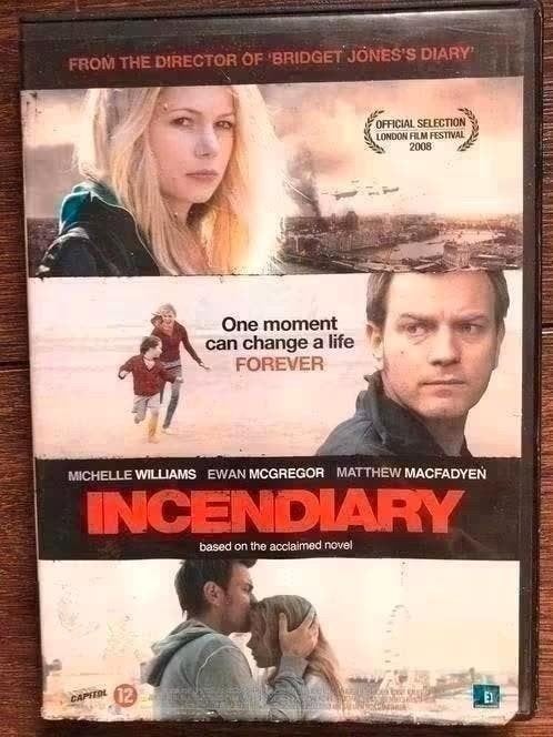 Incendiary (DVD) - Michelle Williams, Ewan McGregor, Vanaf 12 jaar, Ophalen of Verzenden, Gebruikt, Overige genres