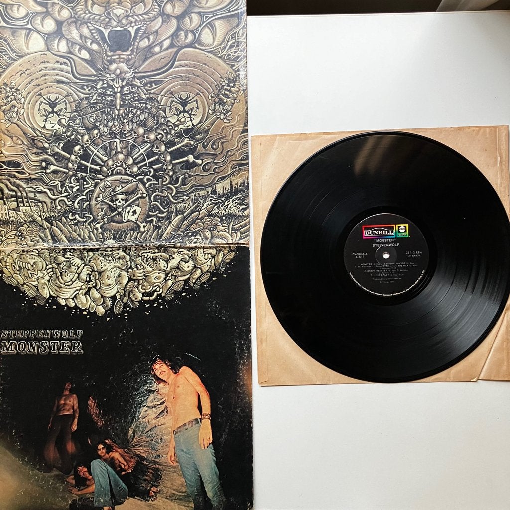 STEP1 Steppenwolf Monster USA70 €2,50, LP, Gebruikt, Ophalen of Verzenden, Classic Rock