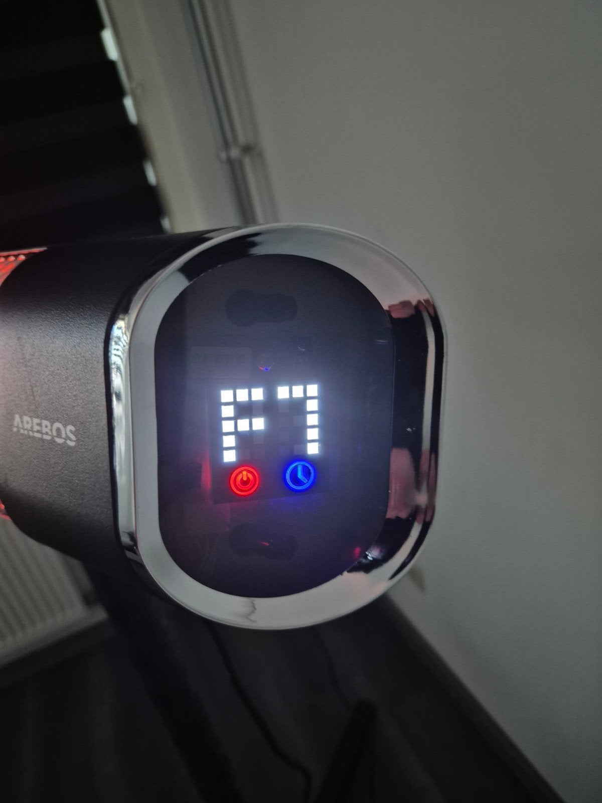 Elektrische Kachel - AREBOS, Ophalen, Zo goed als nieuw, 800 watt of meer, Kachel