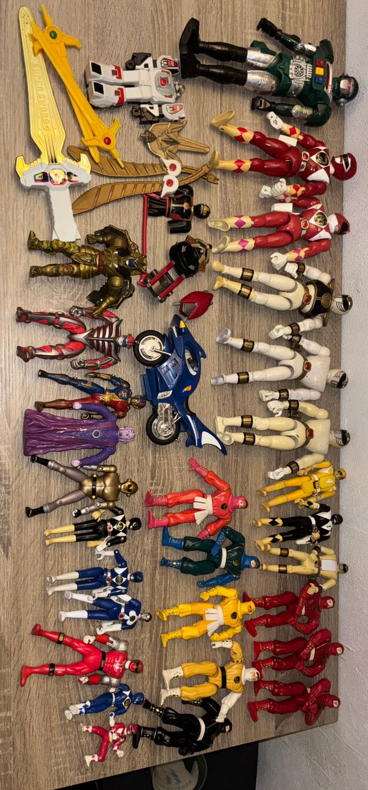 Power rangers, Ophalen of Verzenden, Gebruikt