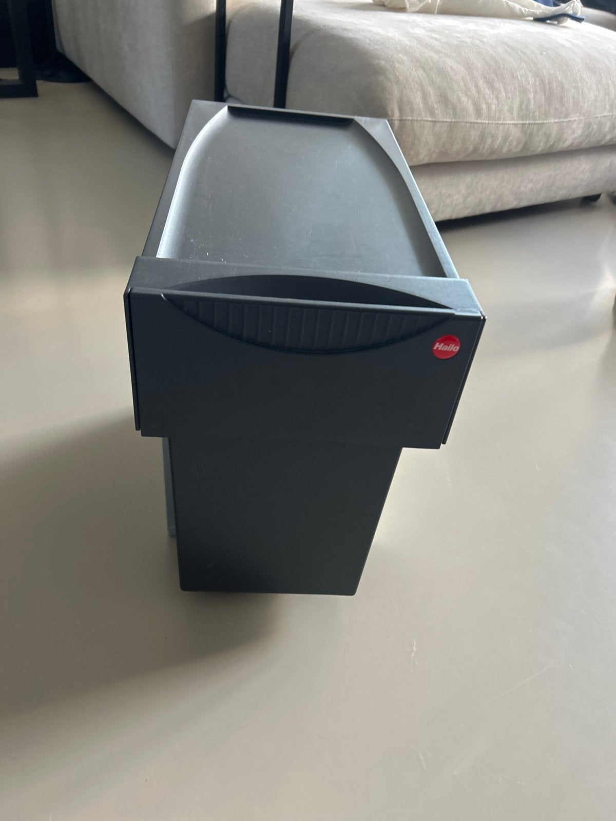 Hailo inbouw prullenbak 2x15 liter, Ophalen, Kunststof, Gebruikt, 20 tot 30 liter