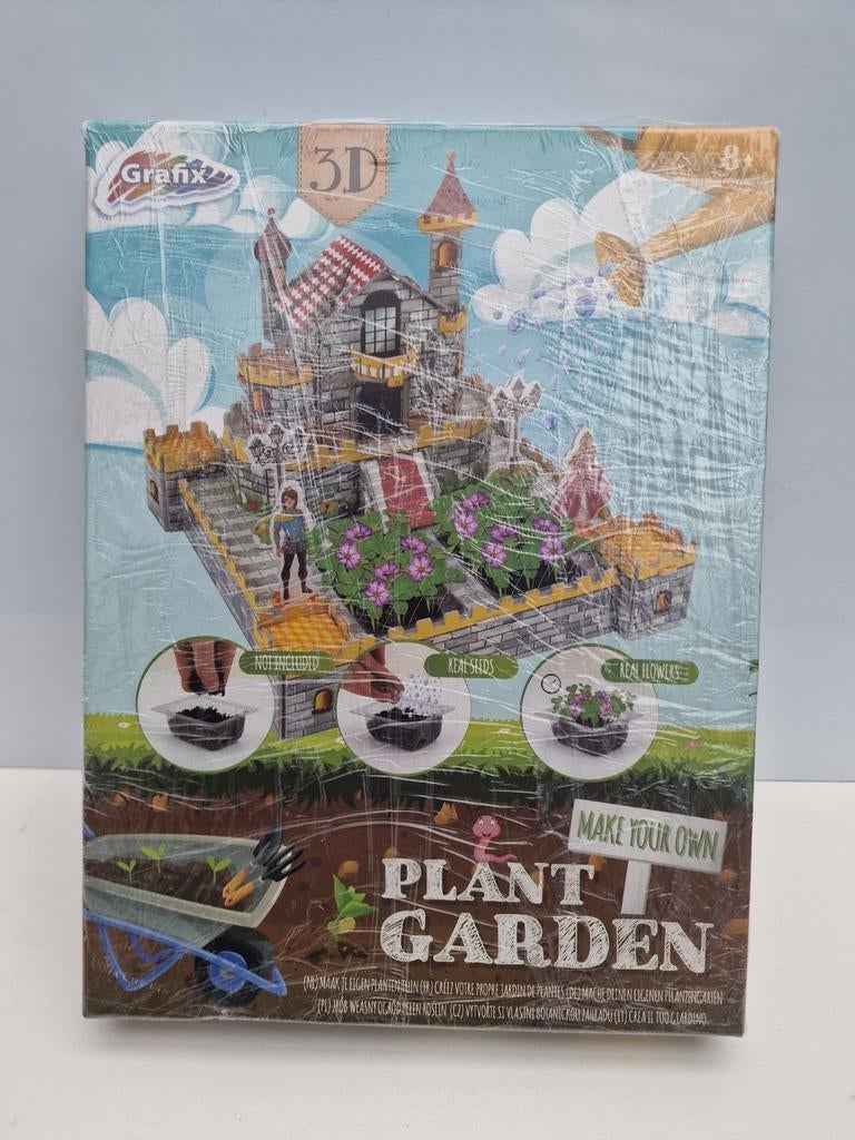 Grafix 3D Plant Garden - Maak je eigen plantentuin, Ophalen of Verzenden, Nieuw, Bouwen