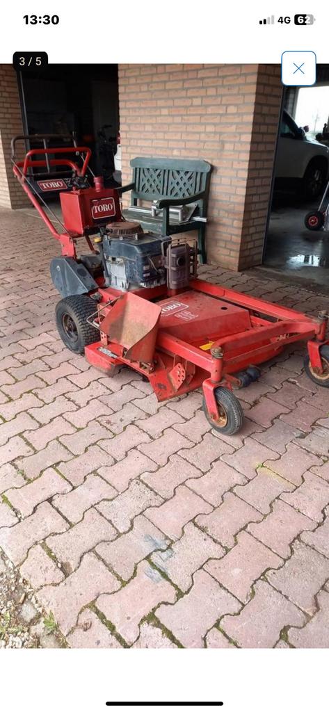 Toro ruwterein maaier ., Tuin en Terras, Ophalen, Zo goed als nieuw, 50 cm of meer, Versnellingen