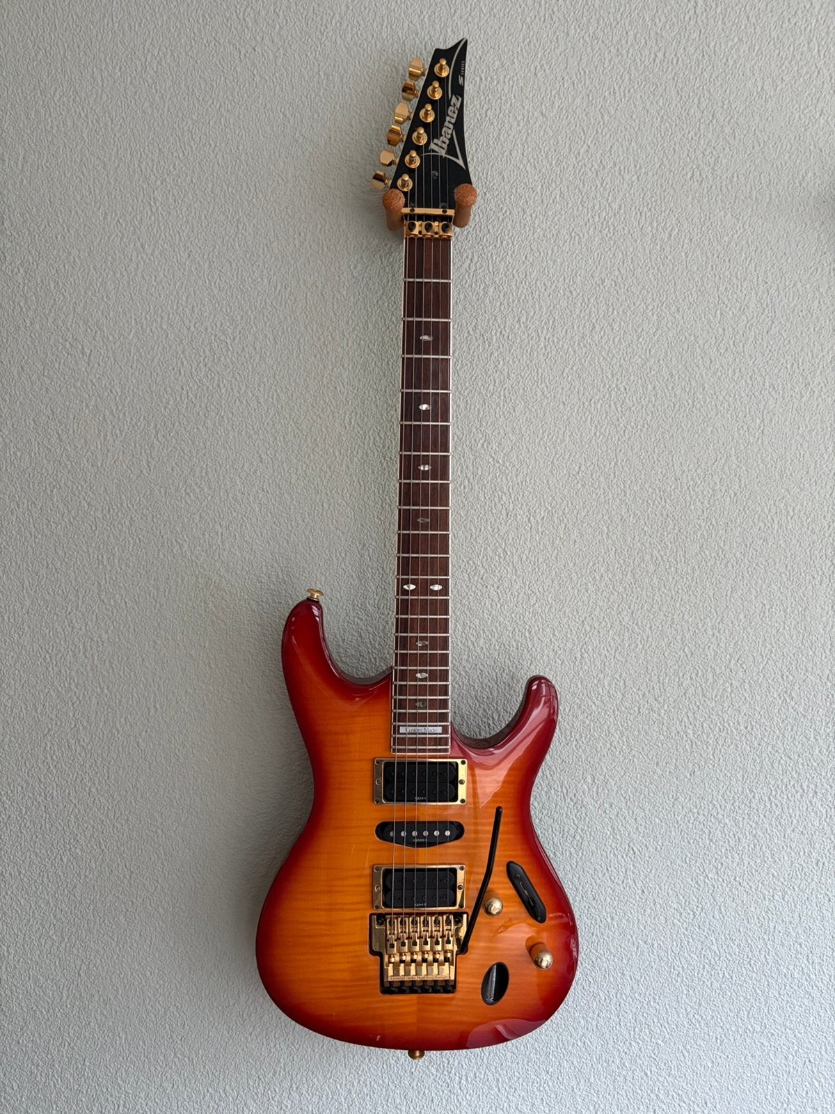 Ibanez S540FM 1997, Ophalen of Verzenden, Zo goed als nieuw, Solid body, Ibanez
