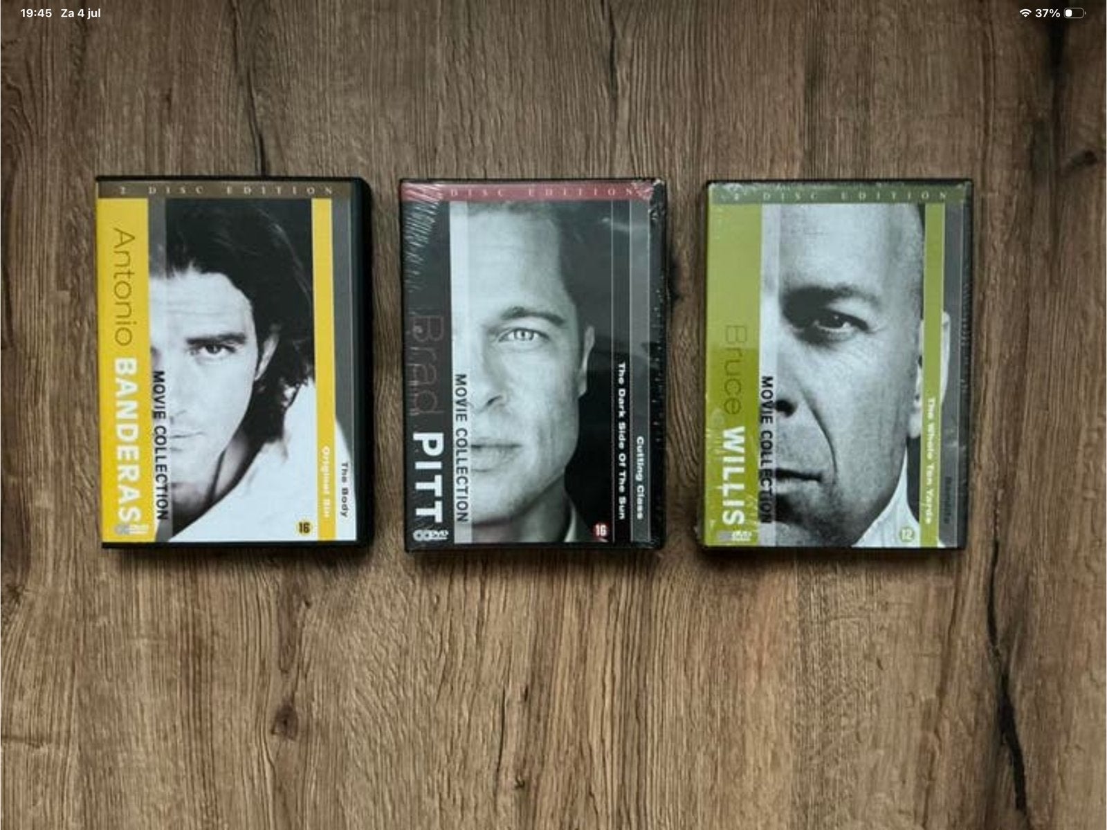 Movie collection. Brad Pit, Bruce Willes. Antonio Banderas., Ophalen of Verzenden, Nieuw in verpakking, Overige genres