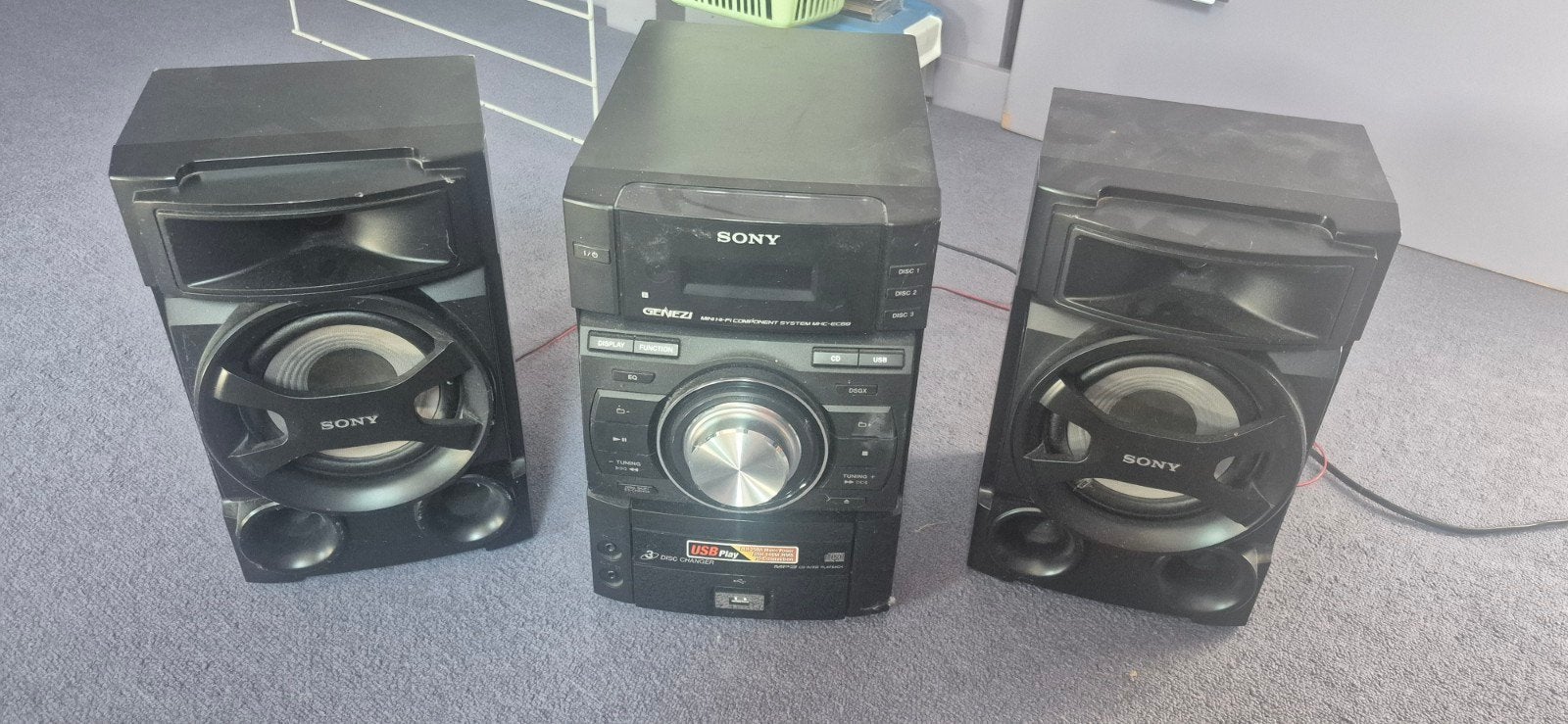 Sony Genezi MHC-EC99 Mini Hi-Fi Component Systeem, Ophalen, Gebruikt, Microset, Cd-speler