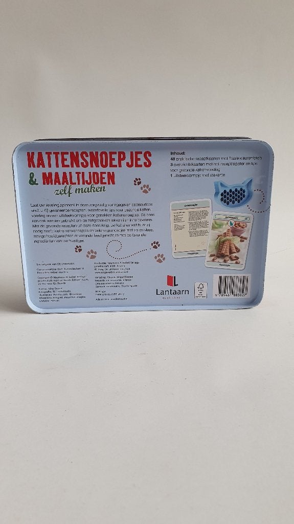 Kattensnoepjes en Maaltijden Zelf maken, recepten blik. 7B15, Ophalen of Verzenden, Kat