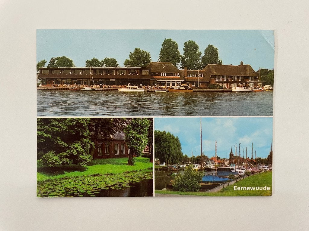 D866 Oude ansichtkaart Friesland : Eernewoude, Ophalen of Verzenden, Voor 1920, Gelopen, Friesland