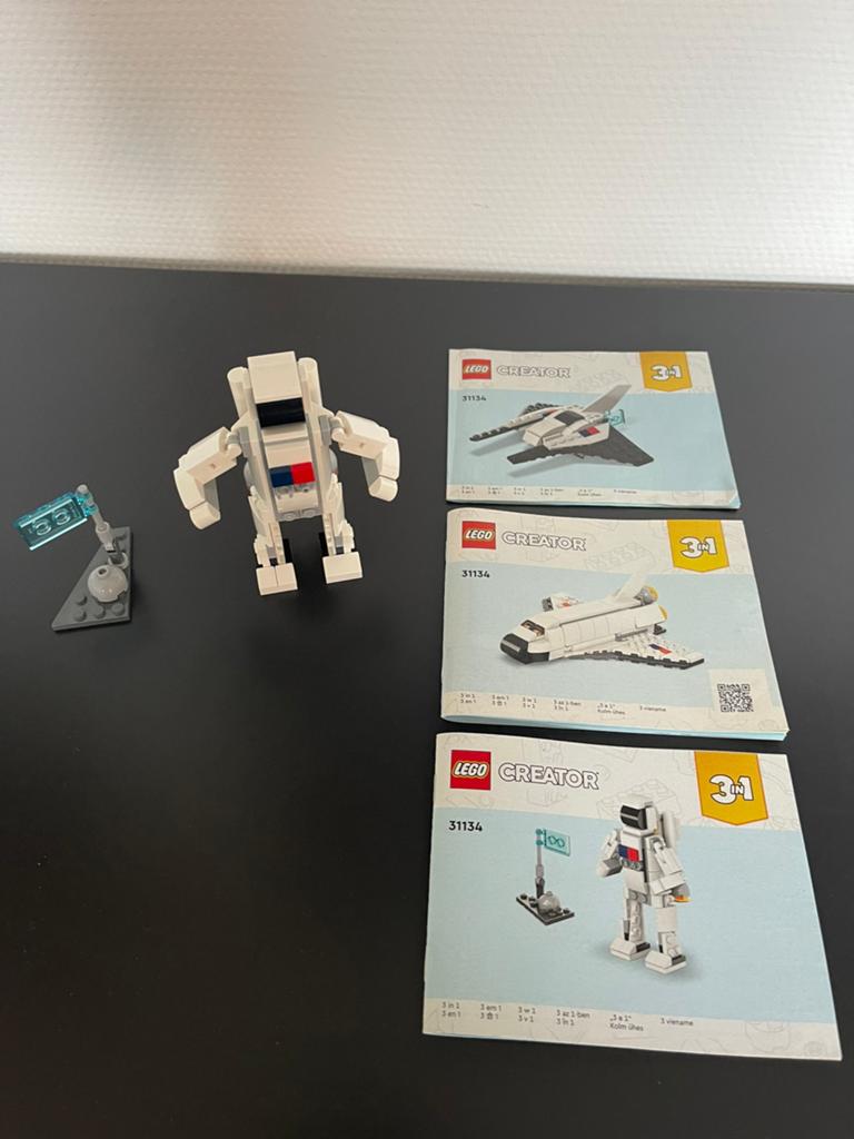 Lego Creator 3-in-1 31134 Space Shuttle, Lego, Compleet, Ophalen of Verzenden, Zo goed als nieuw