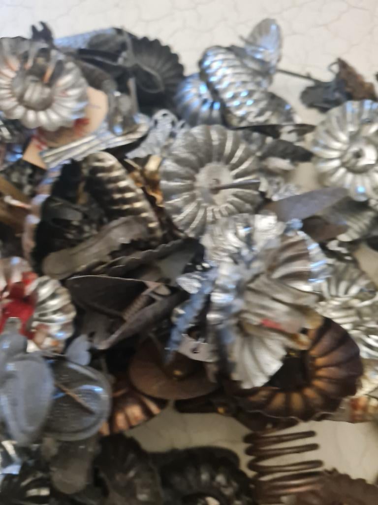 Antieke kerstboom knijpertjes voor kaarsen p/st 0.25, Diversen, Kerst, Heikant 21 Kaatsheuvel, Gebruikt, Belle Vieille Brocante