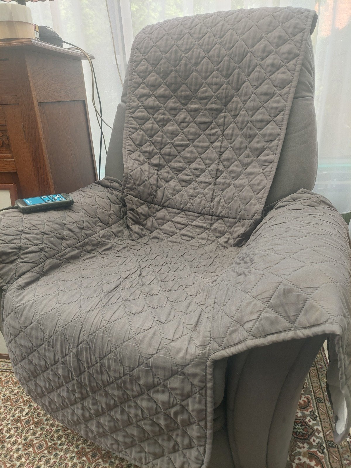 Comfortabele Cumulus relaxfauteuil met sta-op functie, Ophalen, Gebruikt, Modern, Comfort, 75 tot 100 cm
