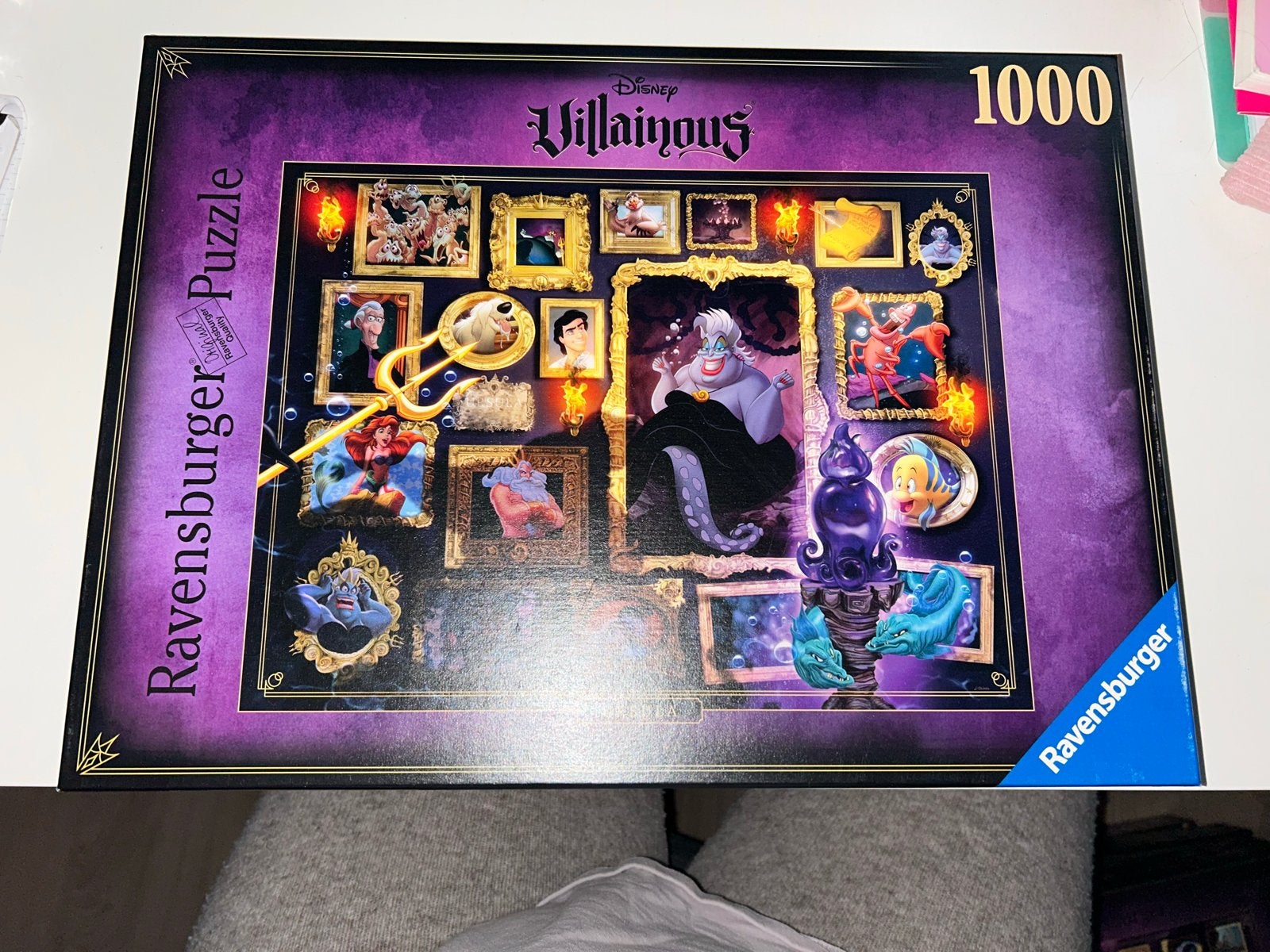 Ravensburger Disney Villainous Puzzel 1000 stukjes, Ophalen, 500 t/m 1500 stukjes, Zo goed als nieuw, Legpuzzel