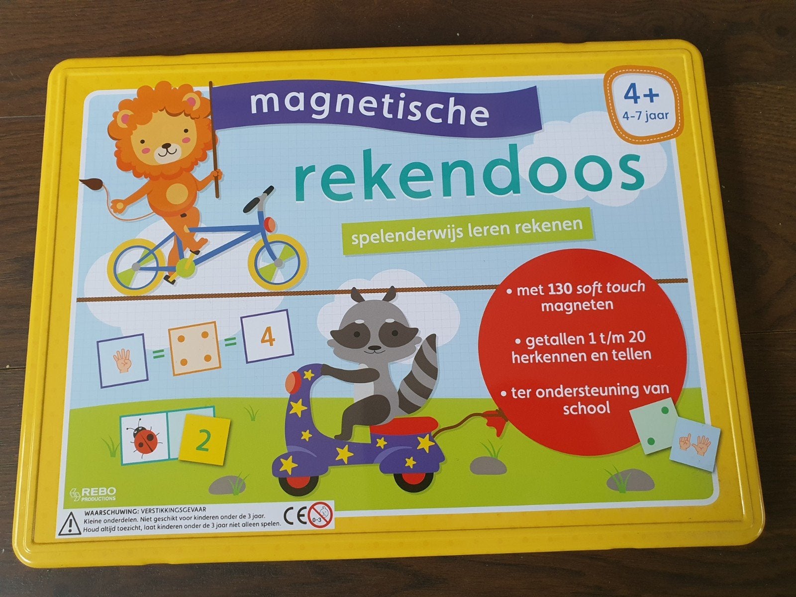 Magnetische Rekendoos - Spelenderwijs Leren Rekenen, Ophalen of Verzenden, Nieuw, Rekenen