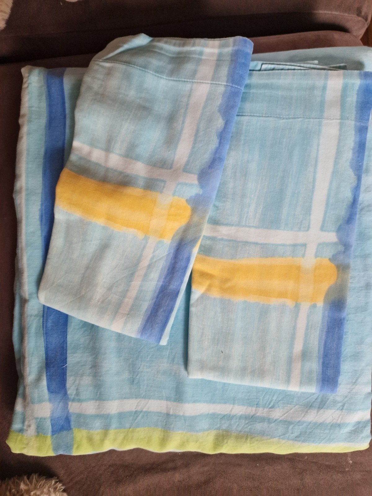 dekbedovertrek 240x220, Van Dijk, Ademend, Blauw, Dekbedovertrek, Vandyck