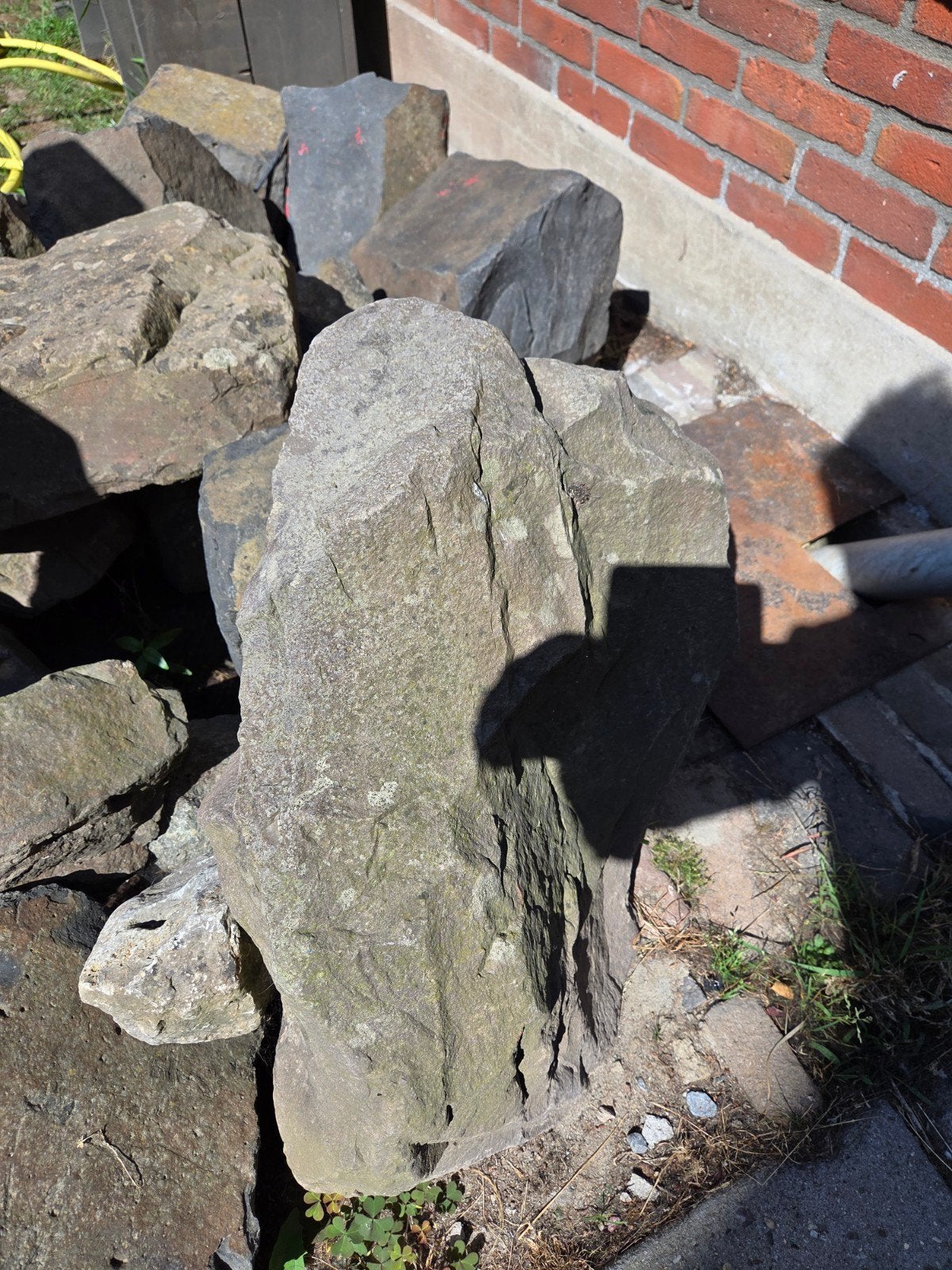 Grote natuurstenen rotsen en keien voor tuin of decoratie, Tuin en Terras, Overige materialen, Gebruikt, Ophalen of Verzenden
