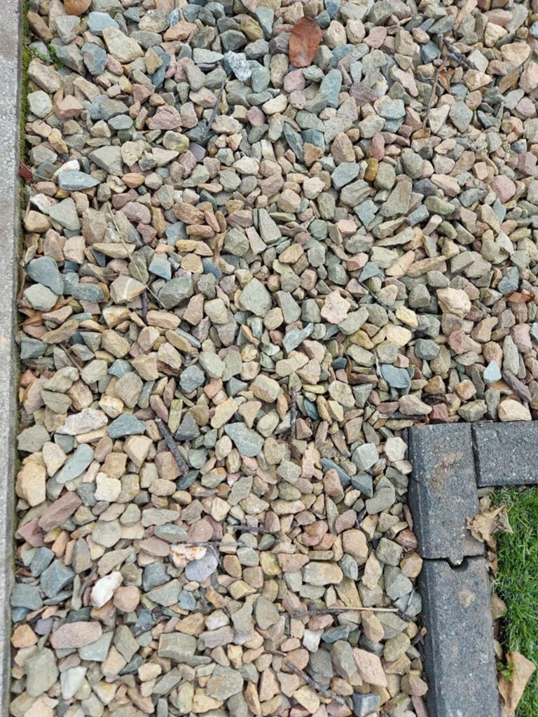 Decoratief grind voor tuin of pad - Multi-color - grau split, Ophalen, Overige materialen, Gebruikt, Grind