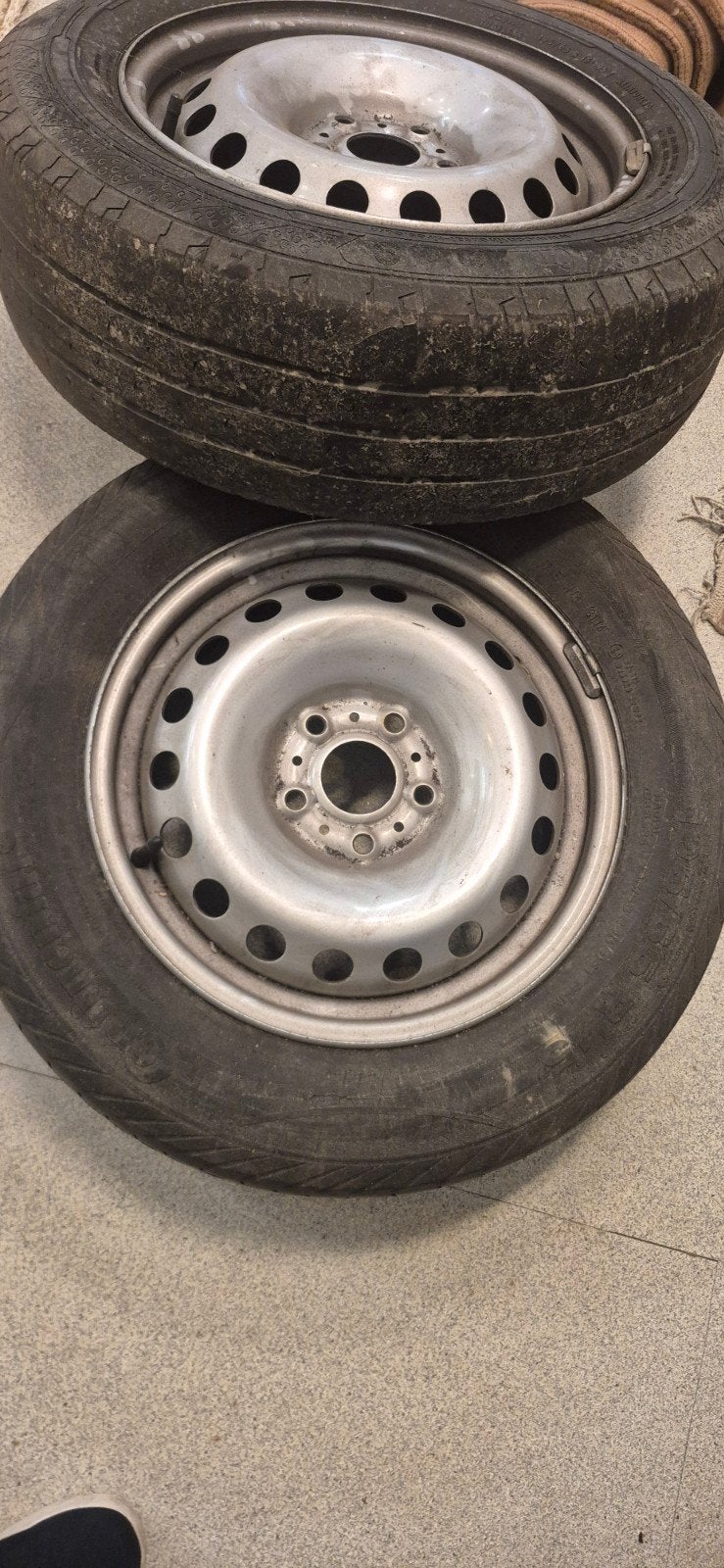 3x Renault Kangoo banden met velgen, Ophalen, 15 inch, Banden en Velgen, 195 mm