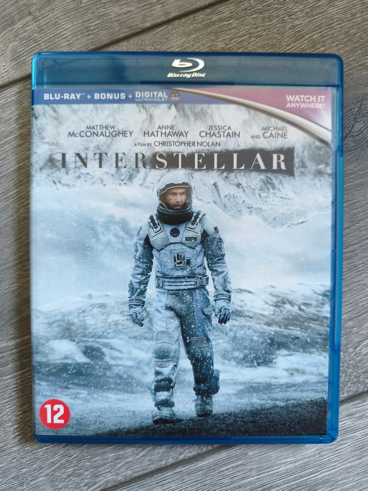 Interstellar, Cd's en Dvd's, Blu-ray, Ophalen of Verzenden, Zo goed als nieuw
