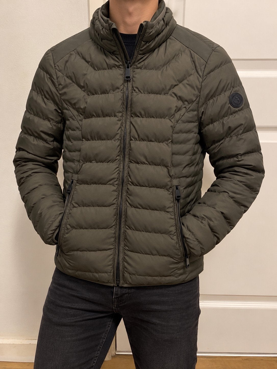 Airforce gewatteerde jas - Maat XS, Kleding | Dames, Airforce, Ophalen of Verzenden, Zo goed als nieuw, Maat 34 (XS) of kleiner