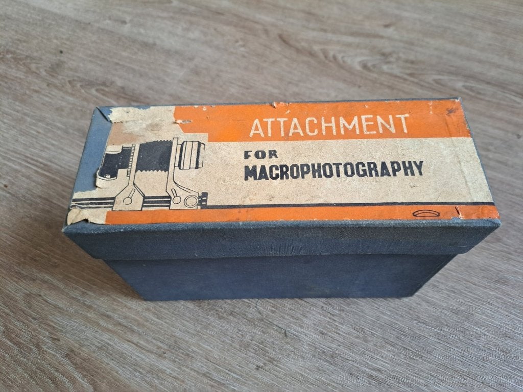 KMZ Macro Balg M42 USSR Zenit Met Handleiding, Ophalen of Verzenden, Zo goed als nieuw, Macrolens, Zoom