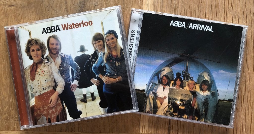 ABBA - Waterloo & Arrival (2 CDs; remasters), Ophalen of Verzenden, Zo goed als nieuw