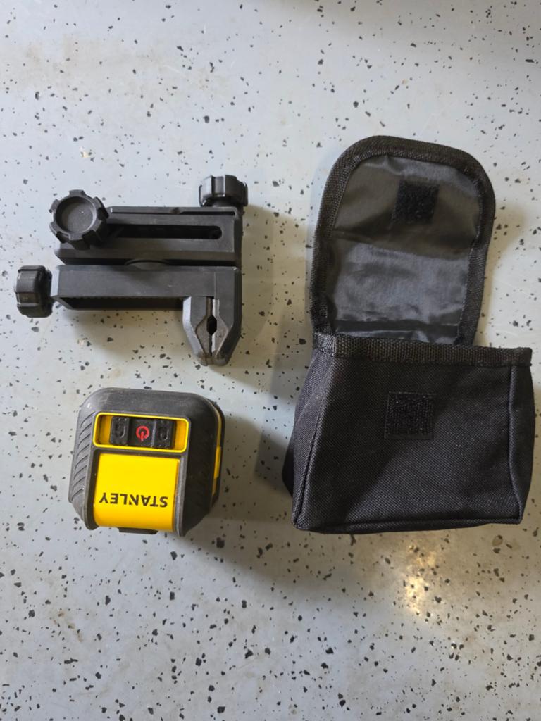 Stanley cubix rood kruislaser, Ophalen of Verzenden, Zo goed als nieuw
