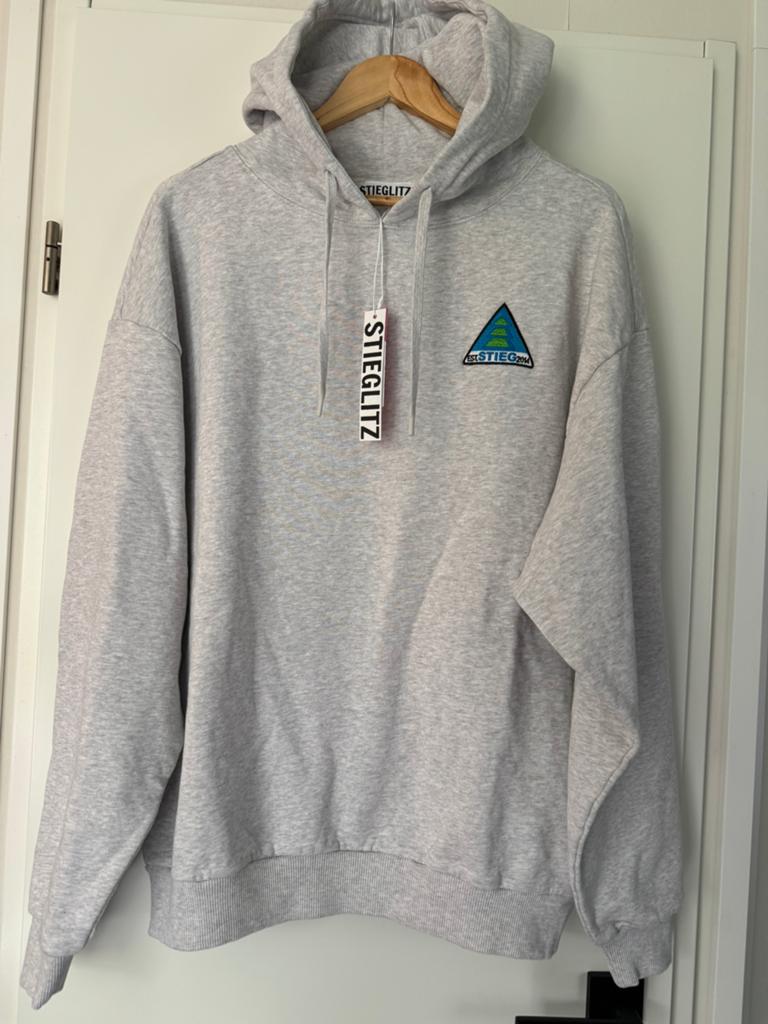 Stieglitz cisco hoodie grwy melange maat M nieuw, Kleding | Dames, Verzenden, Nieuw, Maat 38/40 (M), Grijs