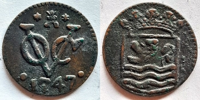 VOC Duit Zeeland 1747, Verzenden, Vóór koninkrijk, Overige waardes