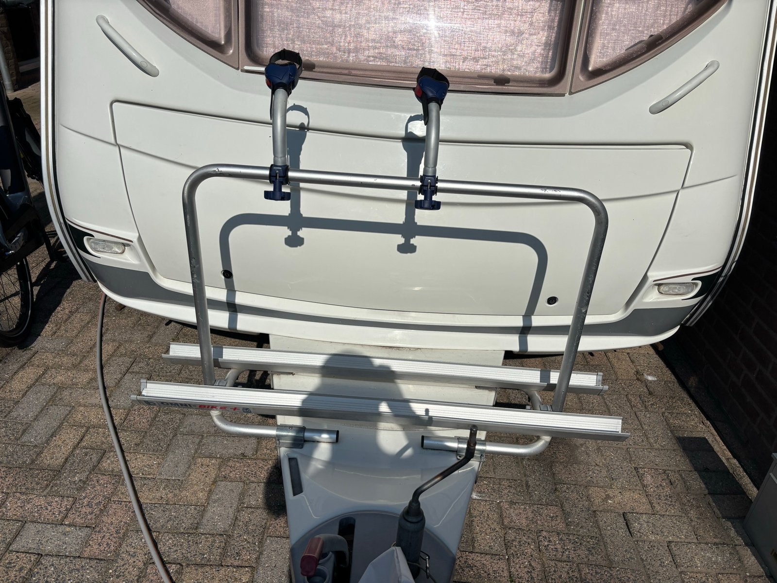 Dissel caravan fietsendrager - OMNI-BIKE+, Auto diversen, Fietsendragers, Ophalen, Gebruikt, Elektrische fiets, Fietsendrager-accessoire