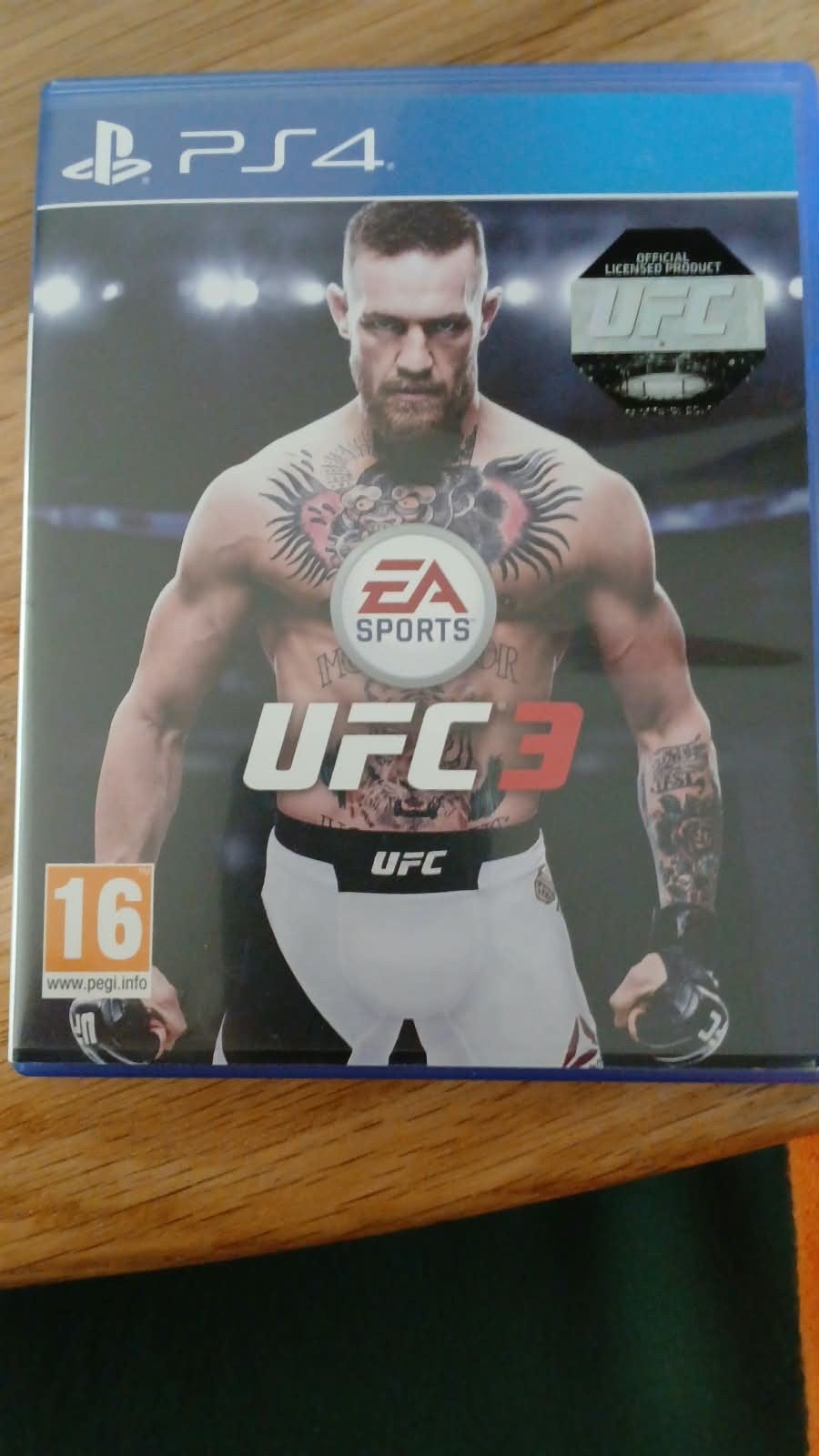 UFC 3 PS4 - Vechtgame met Conor McGregor, Gebruikt, Vechten, 2 spelers, Ophalen of Verzenden