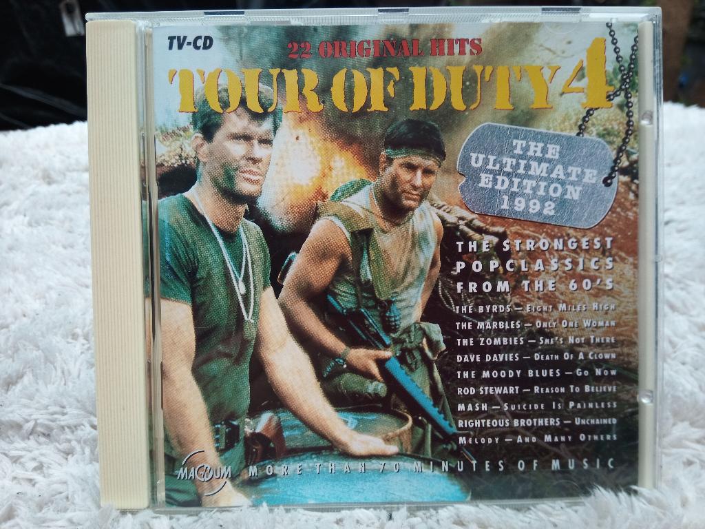 VA - Tour Of Duty 4 - Popclassics From The 60s (CD), Ophalen of Verzenden, Zo goed als nieuw, Pop