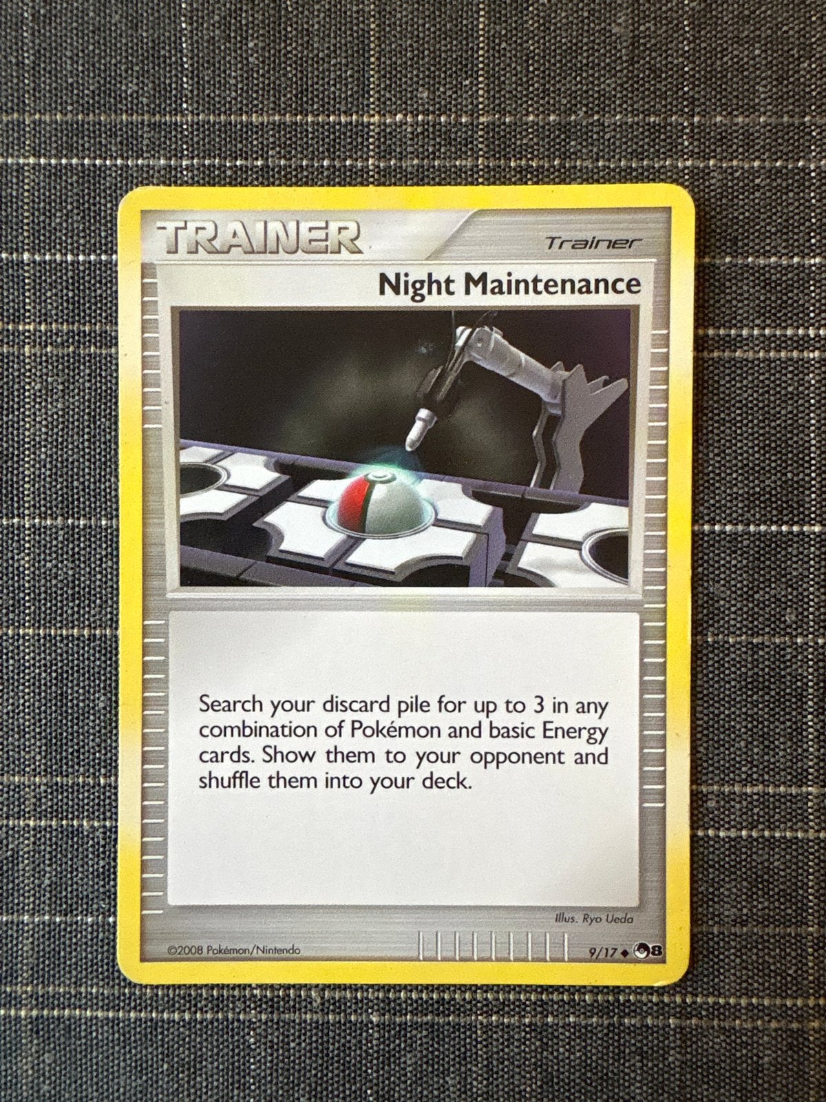 Night Maintenance 9/17 POP Series 2008 - GD, Ophalen of Verzenden, Gebruikt, Losse kaart