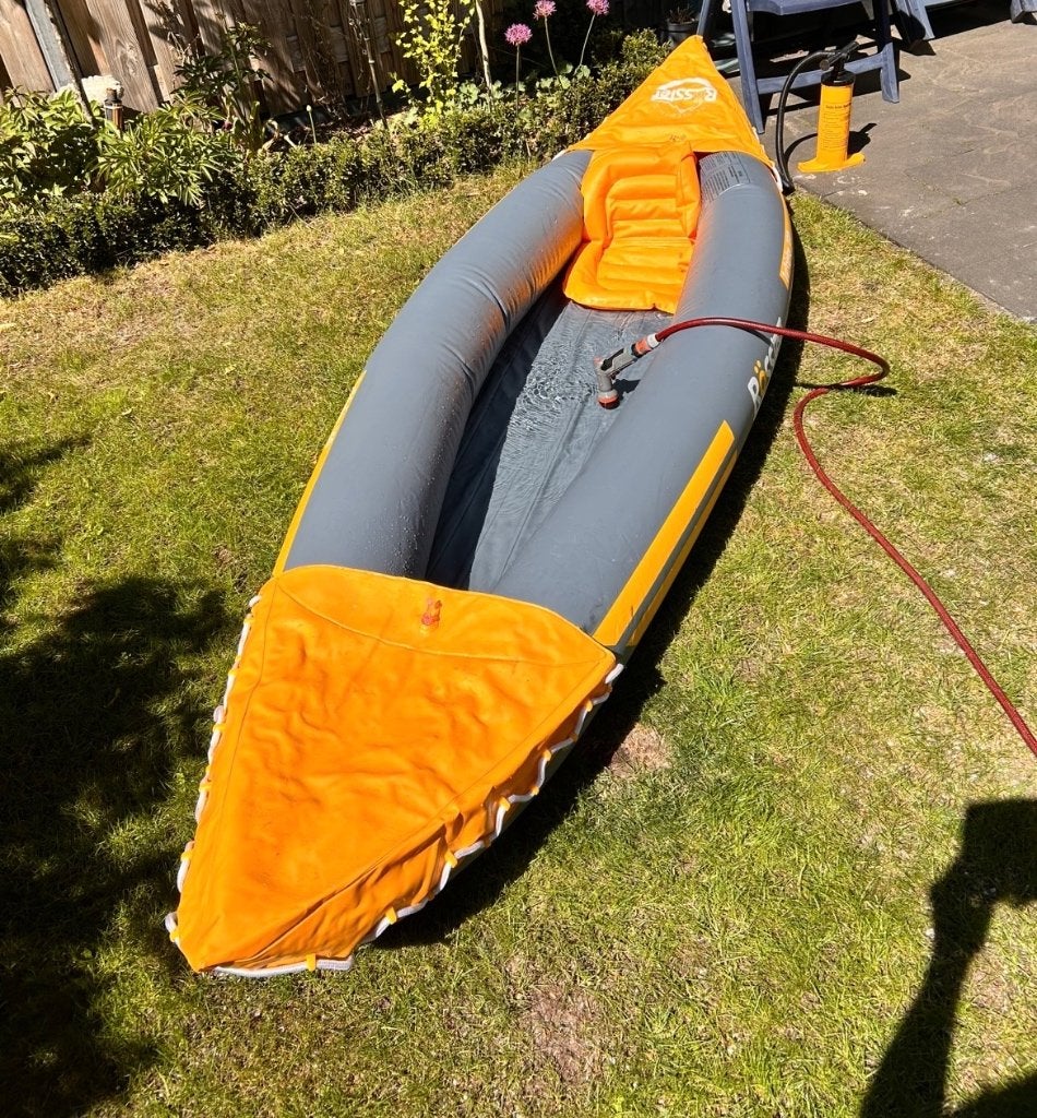 Opblaaskano rossler, Watersport en Boten, Ophalen, Overige typen, Twee personen, Gebruikt