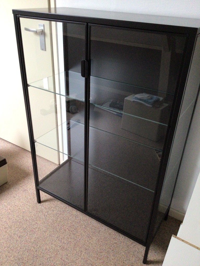 Vitrinekastje, Ophalen, 50 tot 100 cm, Zo goed als nieuw, Minder dan 25 cm