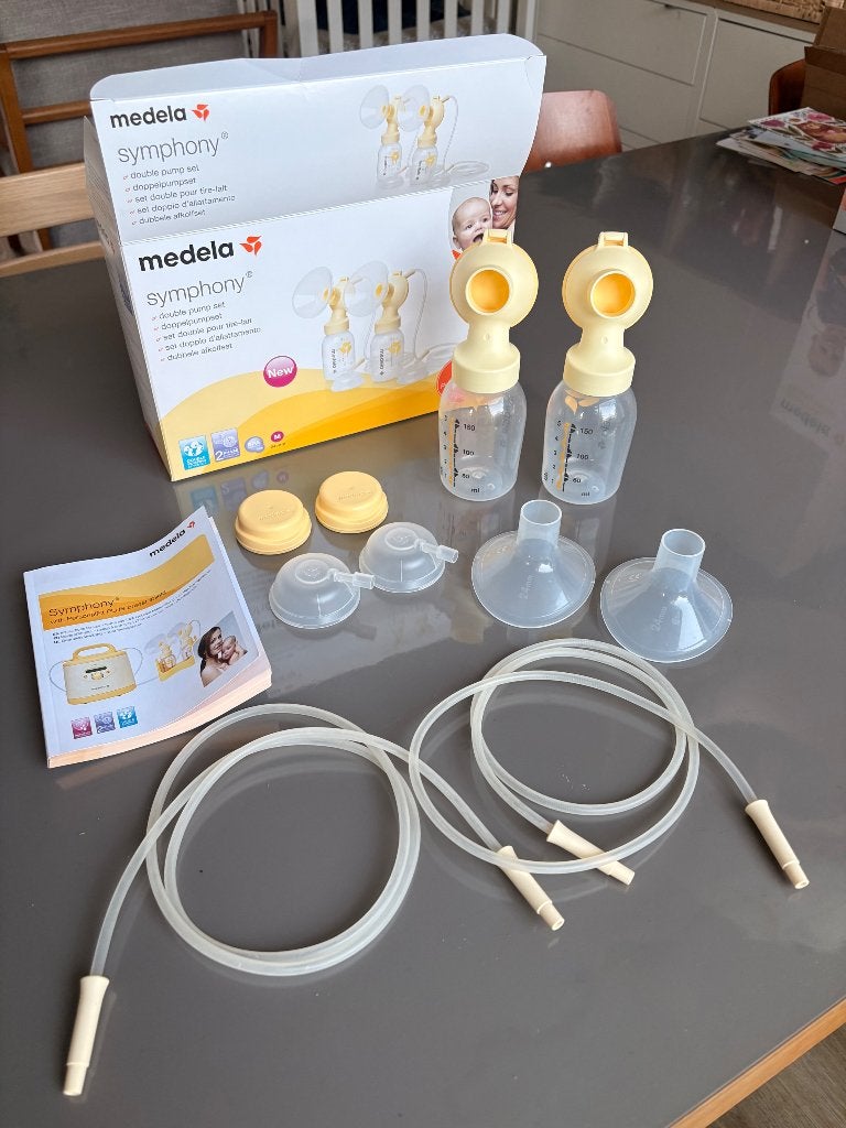 Medela Symphony dubbele afkolfset, Ophalen, Dubbelzijdig, Medela, Borstkolf