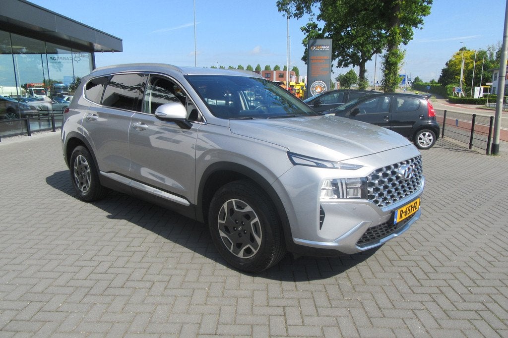 Hyundai Santa Fe 1.6 T-GDI 230PK Hybrid Comfort Smart, Navi,, Auto's, Hyundai, 12 maanden, Santa Fe, Gebruikt, Euro 6