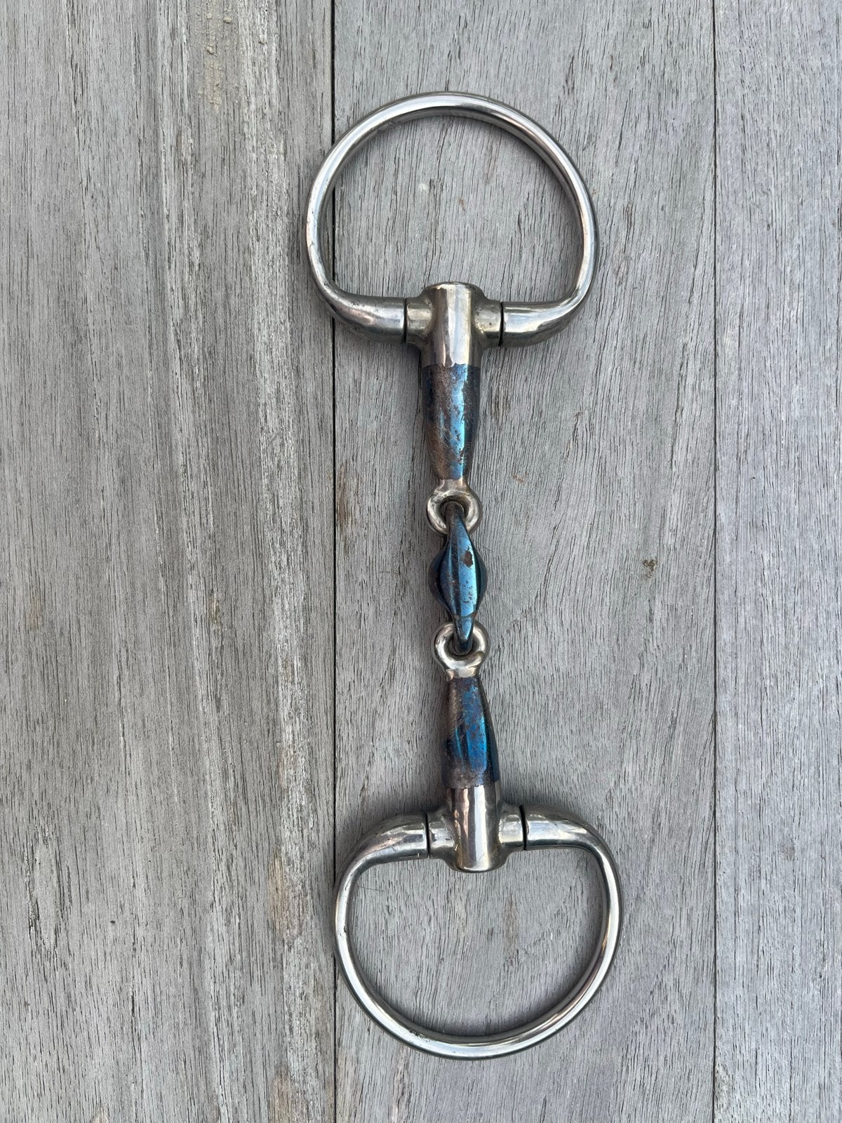 Trust bustrens dubbelgebroken 12,5 cm, Ophalen of Verzenden, Zo goed als nieuw, Dressuur